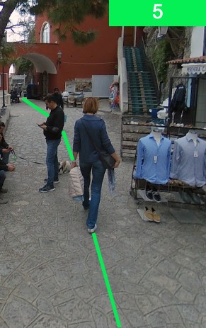 Final stairway section leading down at Point 5